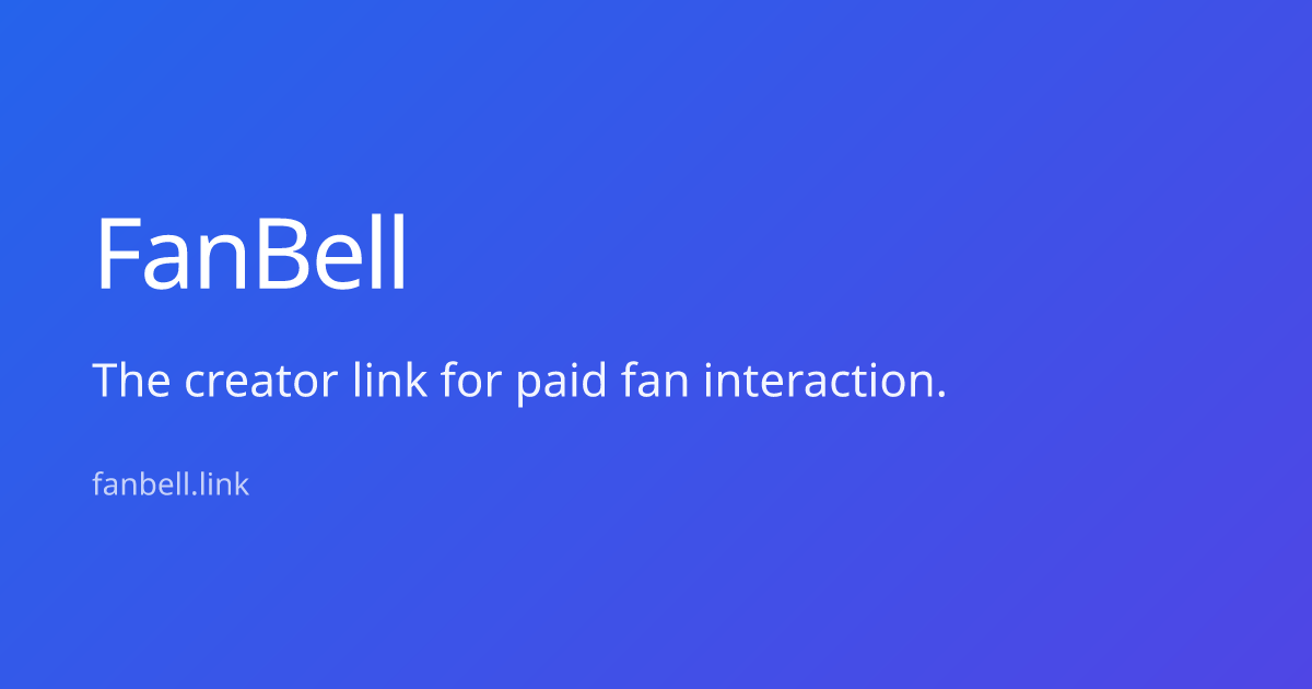 FanBell screenshot 1